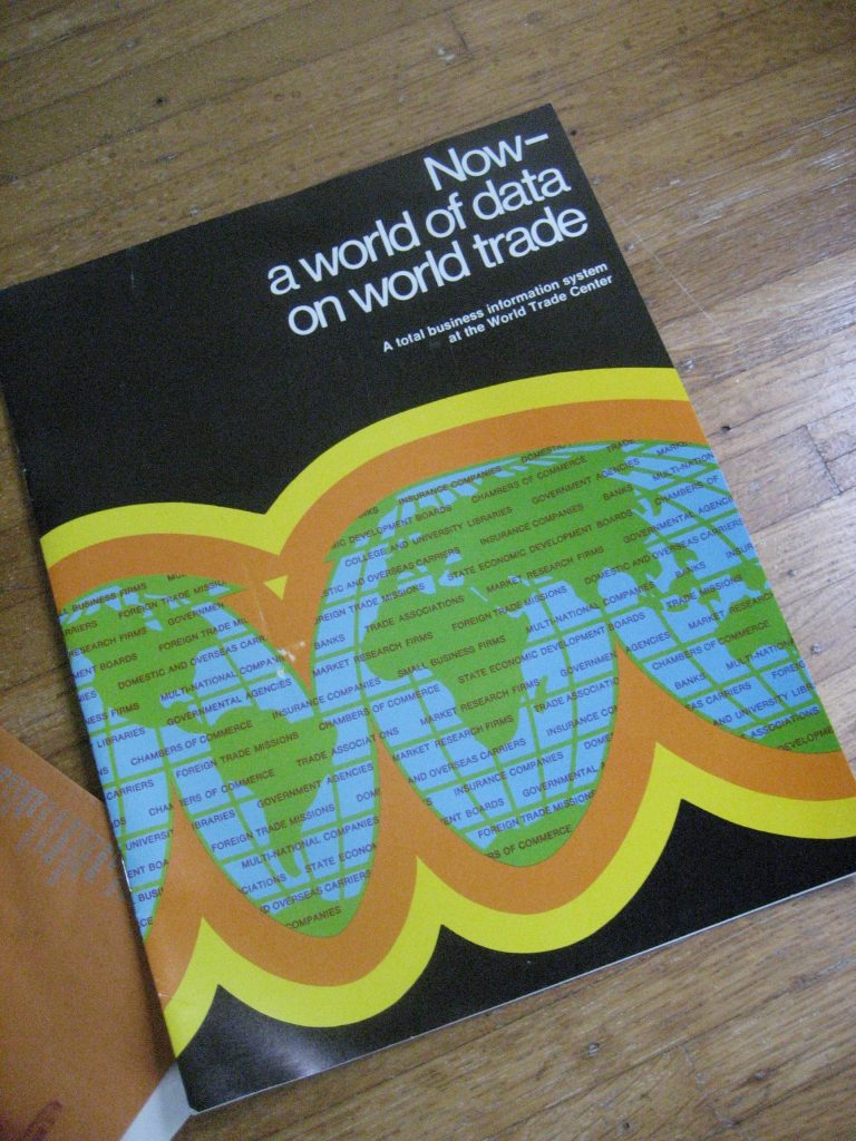 World Trade Center brochure Now -- a world of data on world trade