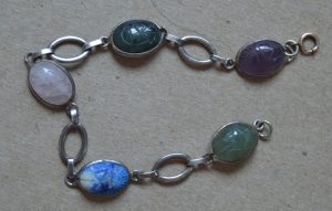 silver scarab bracelet
